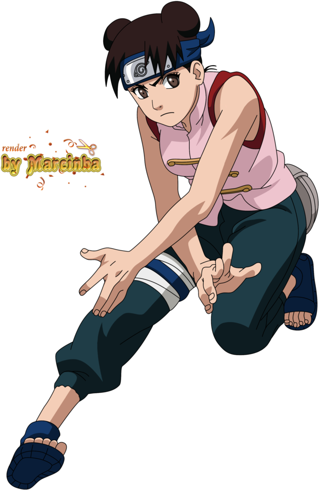 Png Tenten By Marcinha20 - Naruto Tenten Png (745x1073), Png Download