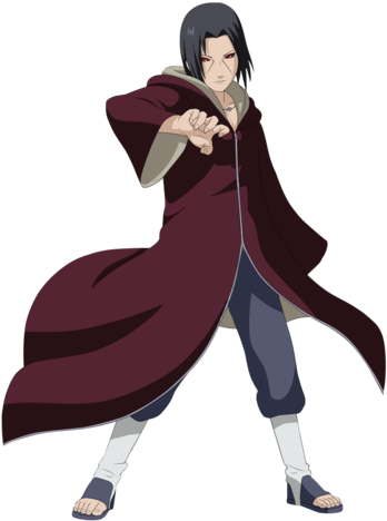 Edo Itachi Uchiha Naruto - Naruto Shippuden Itachi Reanimation (355x479), Png Download
