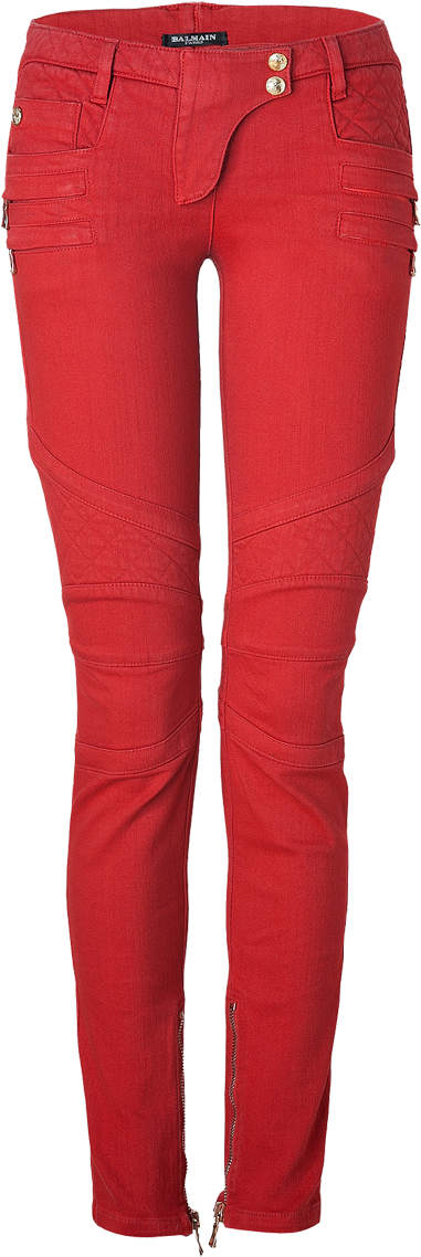 Biker Jeans Transparent Image - Trousers (800x1200), Png Download