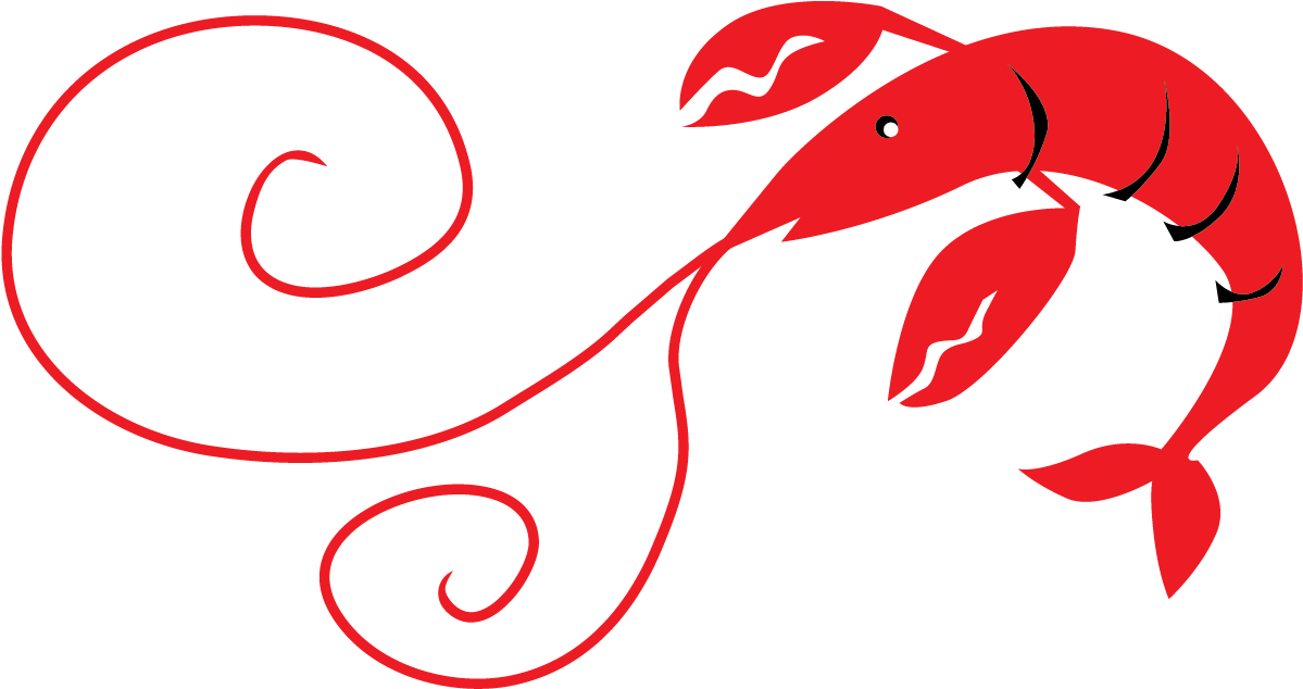 Crawfish Free Vector Clip Art - Clip Art Crawfish (1311x783), Png Download