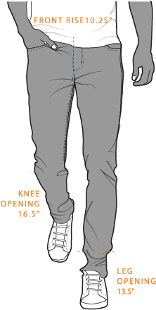 Slim Fit - Standing (280x457), Png Download