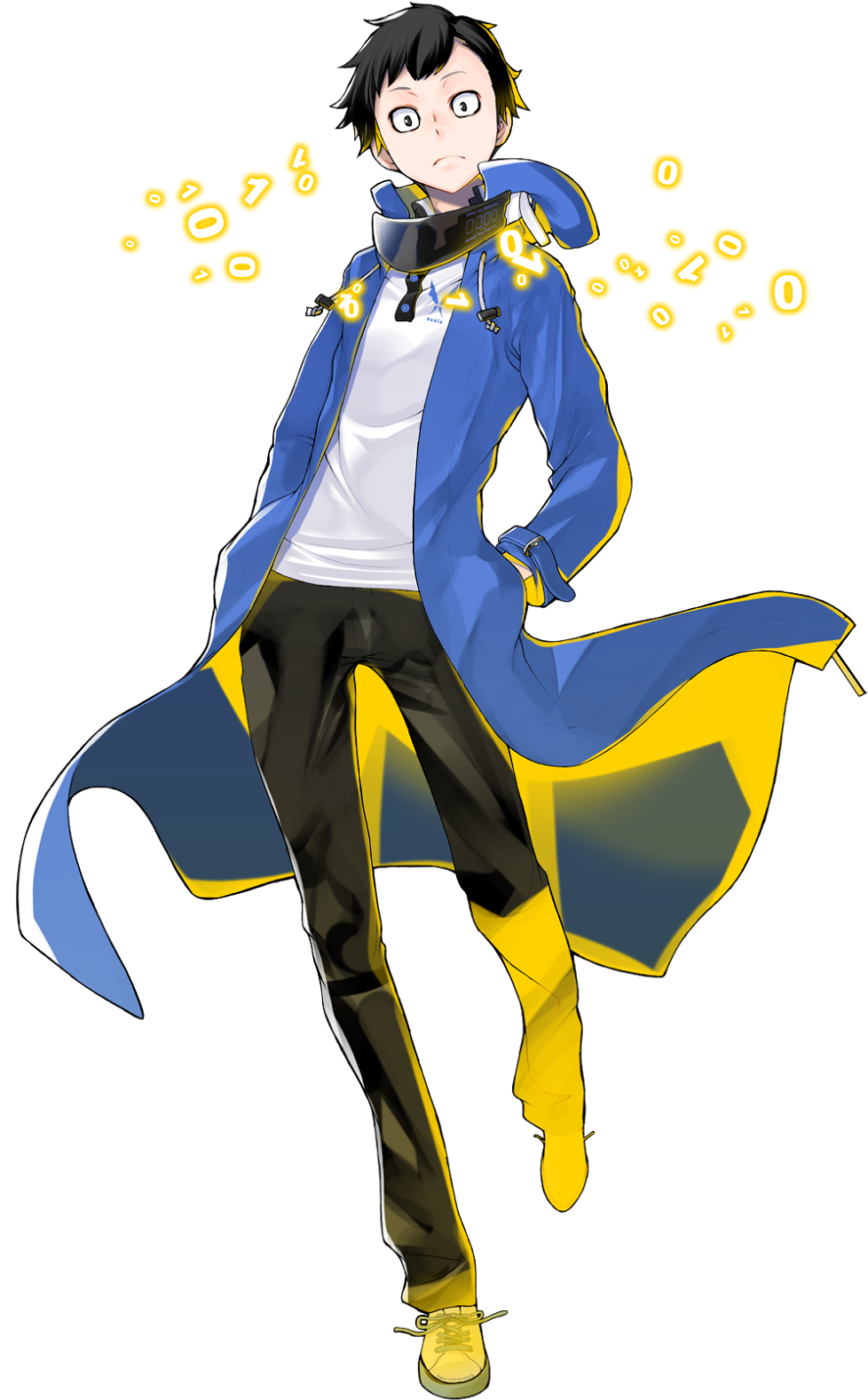 Keisuke Amazawa Isn't Just Generic Video Game Protagonist - Digimon Cyber Sleuth Hacker's Memory Characters (1018x1600), Png Download