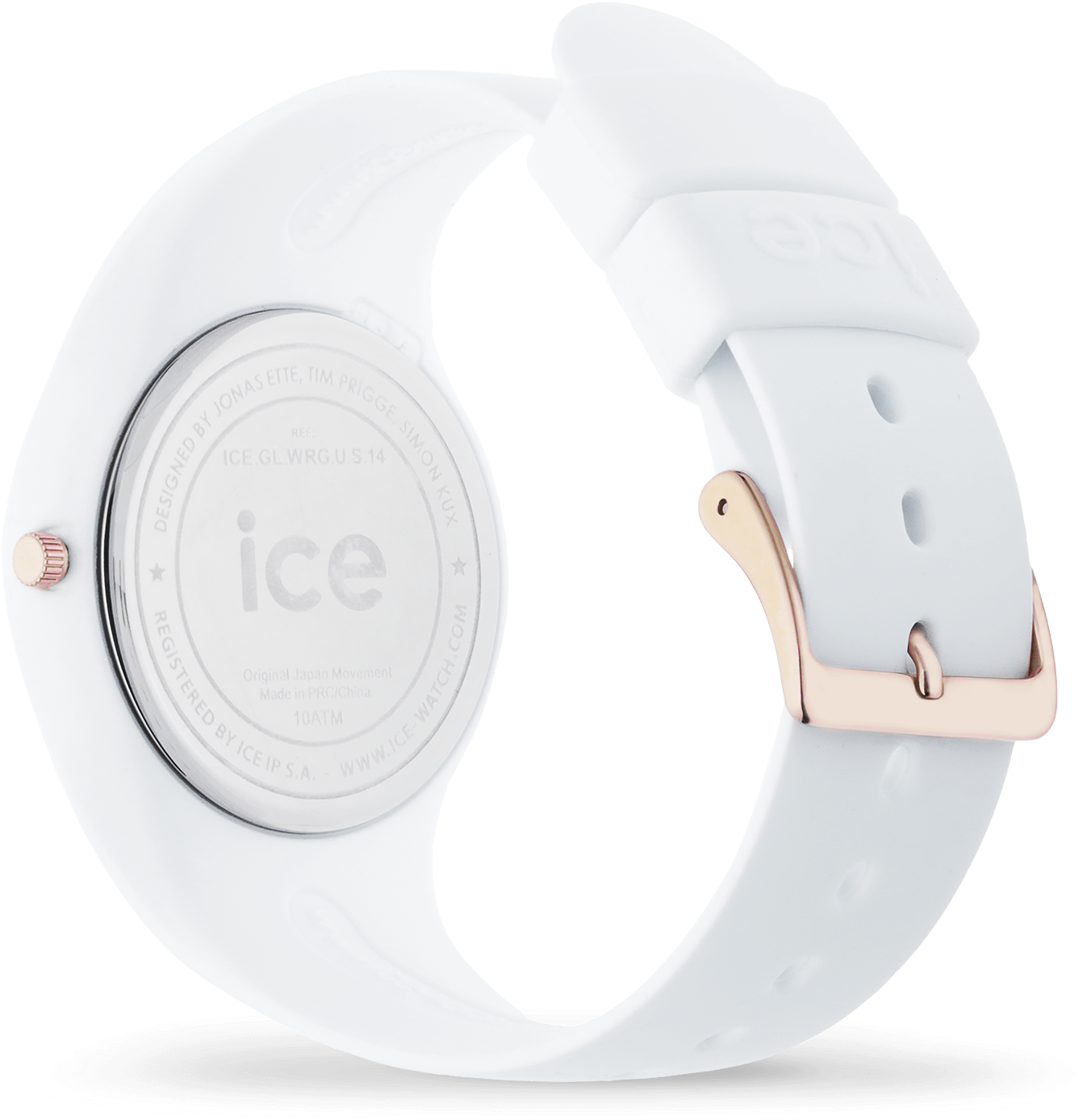 Ice Glam - White Rose-gold - Ice-watch Ice Glam (1500x1500), Png Download