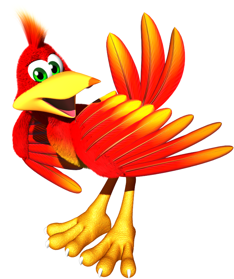 Kazooietooie1 - Banjo Kazooie Bird (816x941), Png Download