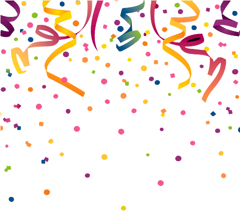 Confeti Y Serpentinas Png (480x480), Png Download
