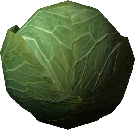 Cabbage With Transparent Background Png - Cabbage Transparent (437x423), Png Download