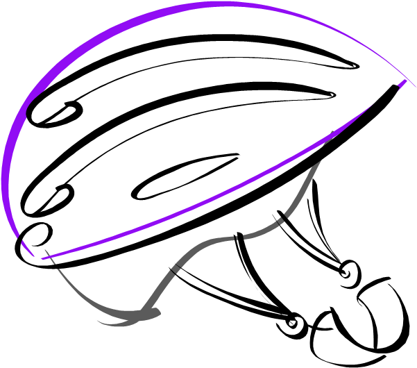 Svg Download Graphic Art - Bike Helmet Clip Art (622x548), Png Download