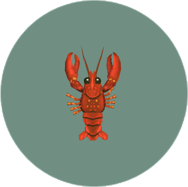 City Folk - American Lobster (376x374), Png Download