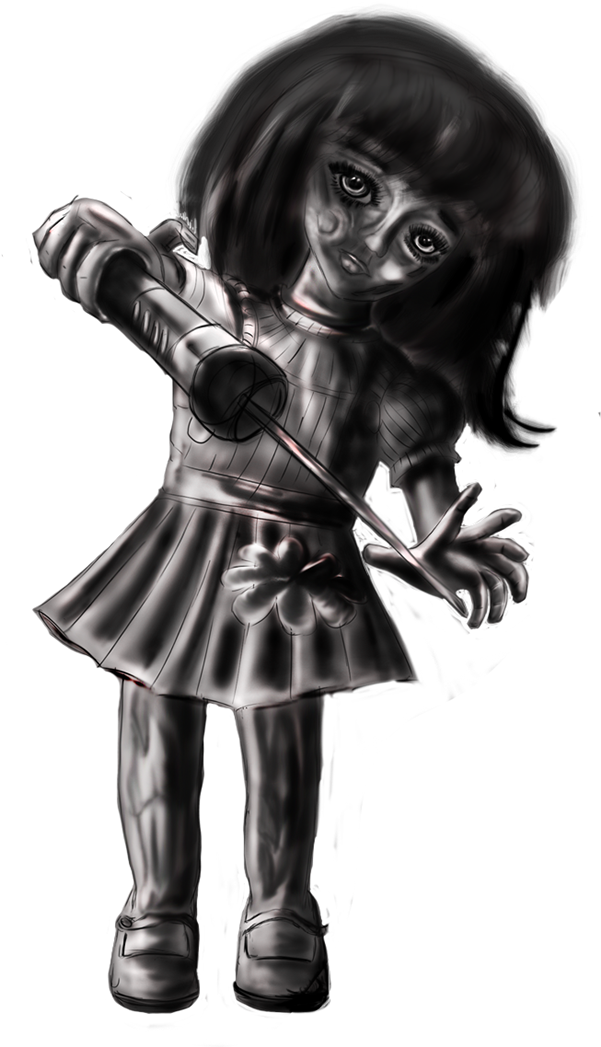 Video Game Character Development - Illustration (554x1000), Png Download