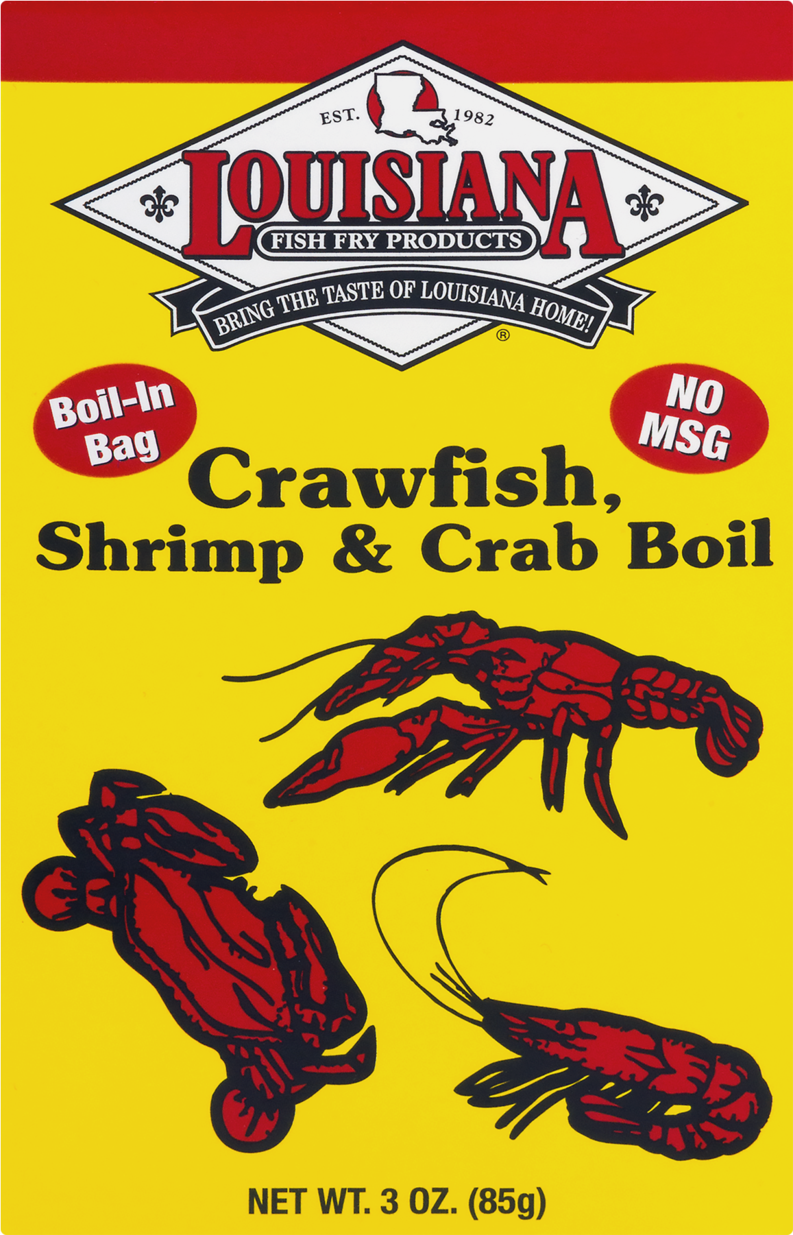 Louisiana Fish Fry Crawfish, Shrimp & Crab Boil-in (1800x1800), Png Download