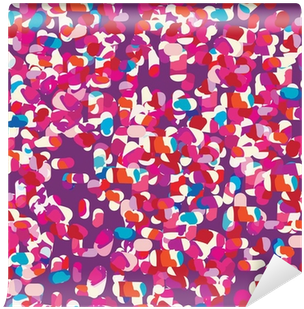 Cool Confetti Abstract Seamless Background Wall Mural - Ipad Air Apple アイパッドエアケース あいぱっど えあ 第5世代 004800 ラブリ (400x400), Png Download