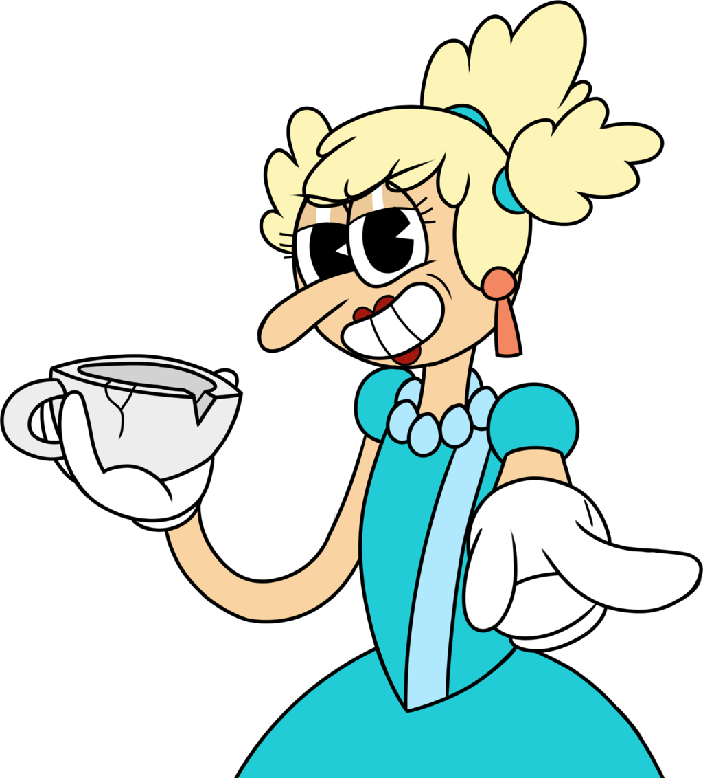 Cuphead Video Game Fan Art Drawing - Break A Leg Nah Break Two (1024x1132), Png Download
