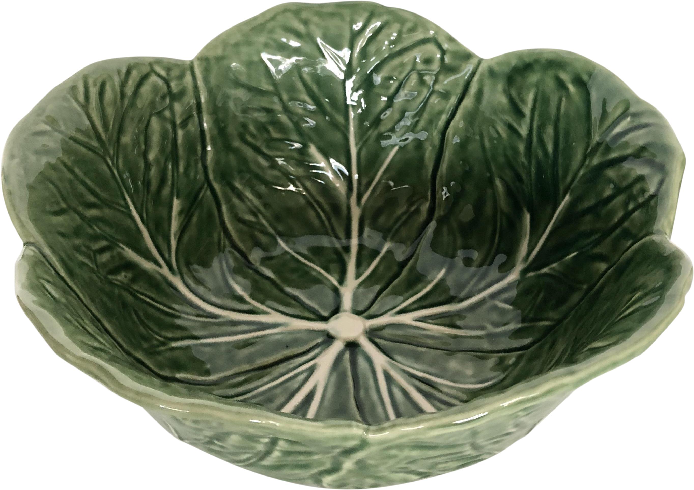 Png Download Bordallo Pinheiro Green Salad Bowl Chairish (3029x2137), Png Download