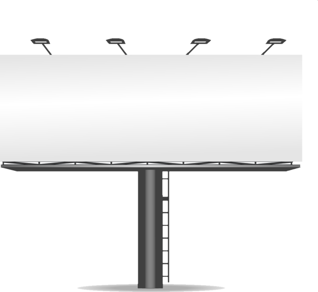 Advertising Billboard - Billboard Psd (653x600), Png Download