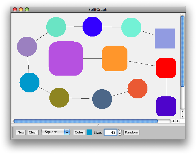 Image - Java Drag And Drop Shapes (693x547), Png Download
