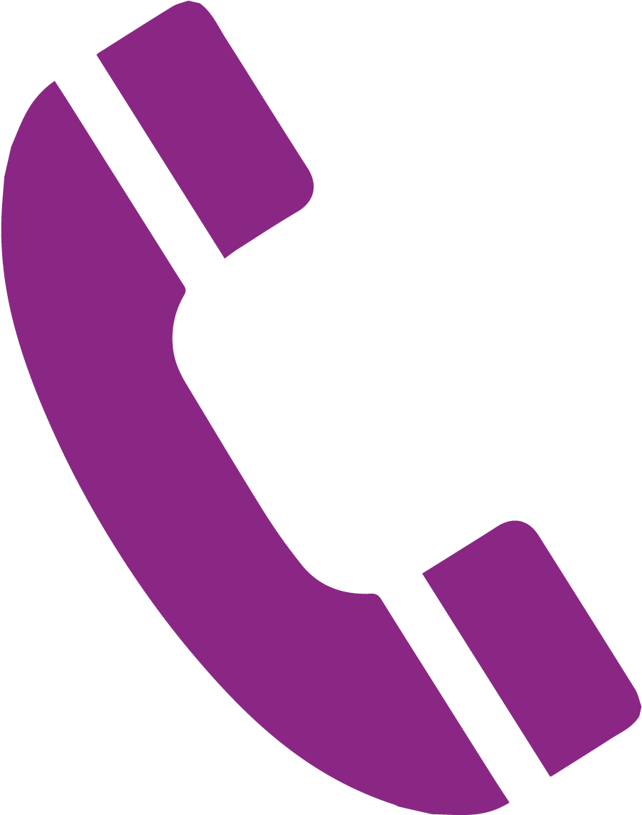 Icono De Tel Fono Png Con Form Contacto Principal E - Icono De Telefono Morado (1250x1250), Png Download