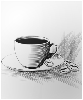 Coffee Cup Poster - Coffee Cup (400x400), Png Download
