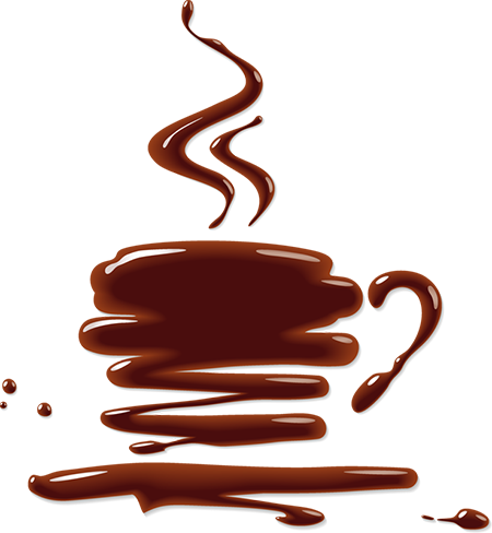 Coffee Cup From Freepik - Coffee Splash Png (450x488), Png Download