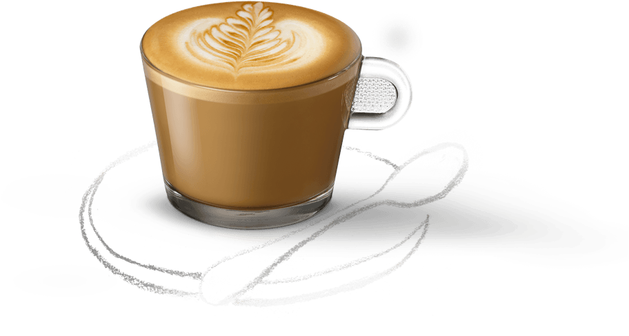 With The Automated Steam Wand, Enabling You To Create - Nespresso Cortado (1096x636), Png Download