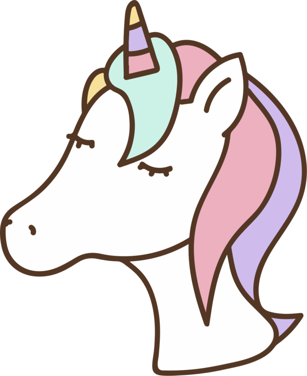 T-shirt Mug Unicorn Spreadshirt - Unicornio Con Colores Pastel Png (613x750), Png Download