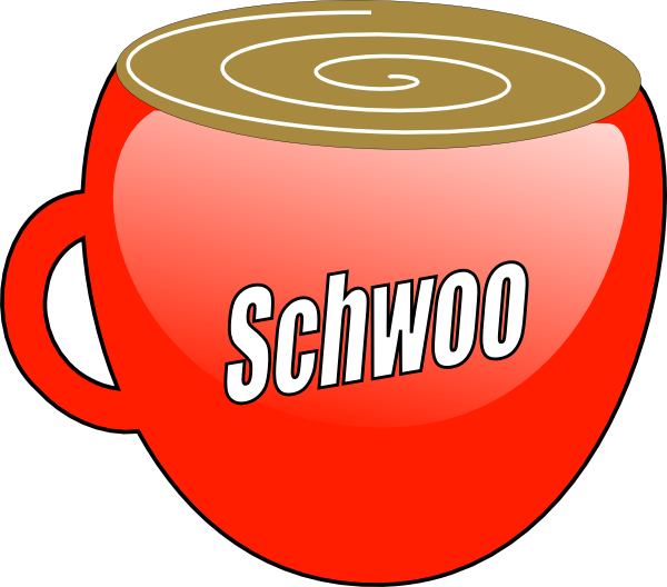 Free Vector Coffee Cup Clip Art - Peace Love And Recycle (600x528), Png Download