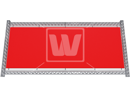 Red Billboard Display Png - Composite Material (550x366), Png Download