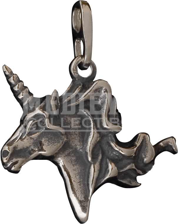 Unicorn Head Pendant - Pendant (760x760), Png Download