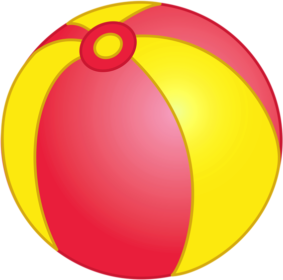 Beach Ball Gallery Free Clipart Pictures - Circle (600x590), Png Download