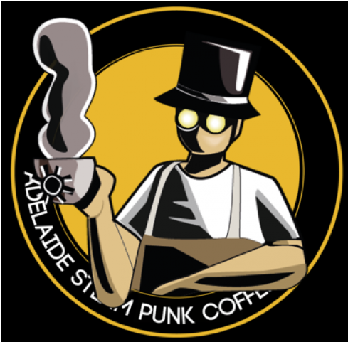 Steam Punk Coffee - Cartoon (640x480), Png Download