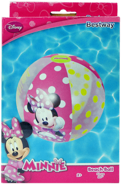 Minnie Inflatable Ball - Minnie Inflatable Ball 51cm (426x631), Png Download