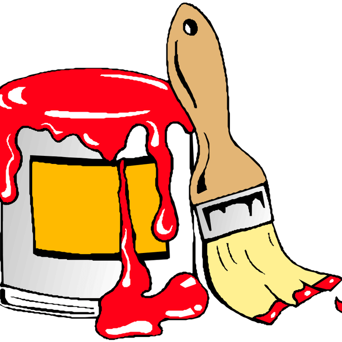 Paint Brush Stroke Png Clipart Panda Free Clipart Images - Paint Clipart (680x680), Png Download