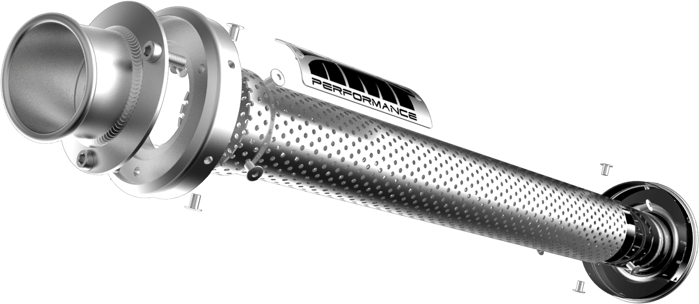 Equal Power Distribution - Hmf Exhaust Tip (1600x700), Png Download