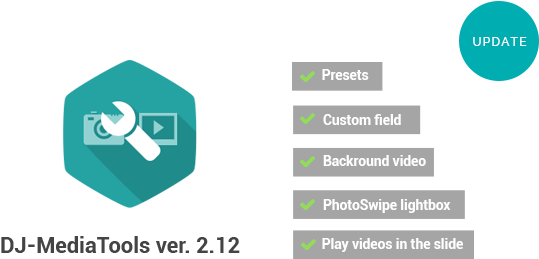 Joomla Gallery Update - Joomla (620x340), Png Download