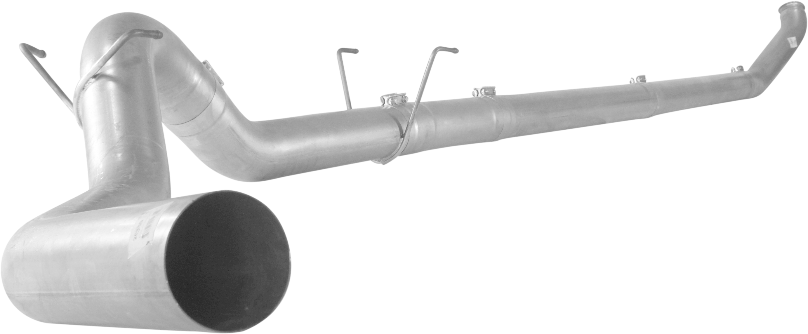 2011 2018 - Flo-pro 5" Turbo-back Aluminized Single Exhaust System (3456x2304), Png Download
