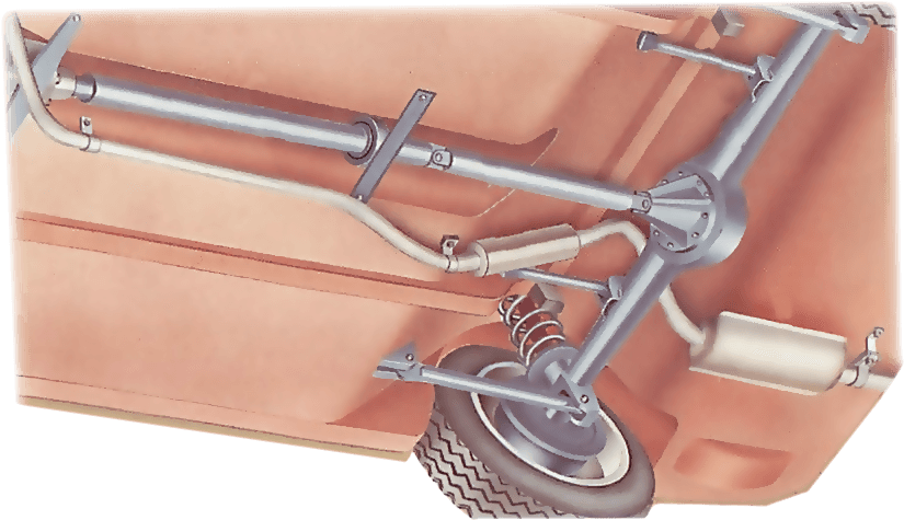 Parts Of An Exhaust Pipe (897x519), Png Download