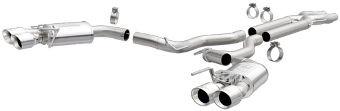 2018 Mustang Gt Active Exhaust (498x321), Png Download