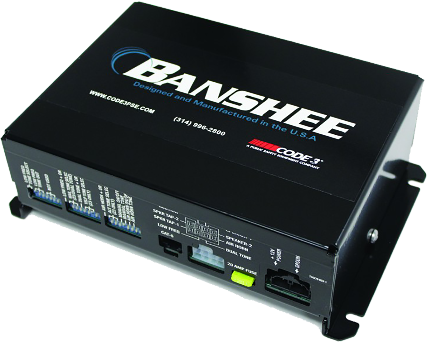 Resources - Code 3 Banshee Dual Tone & Low Frequency Siren (1500x1500), Png Download
