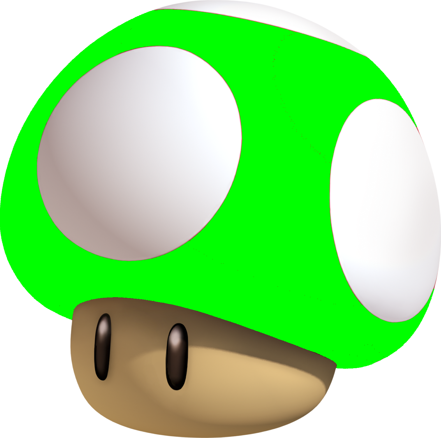 Image Up Mario Kart - Mario Mushroom 1 Up Png (1503x1493), Png Download