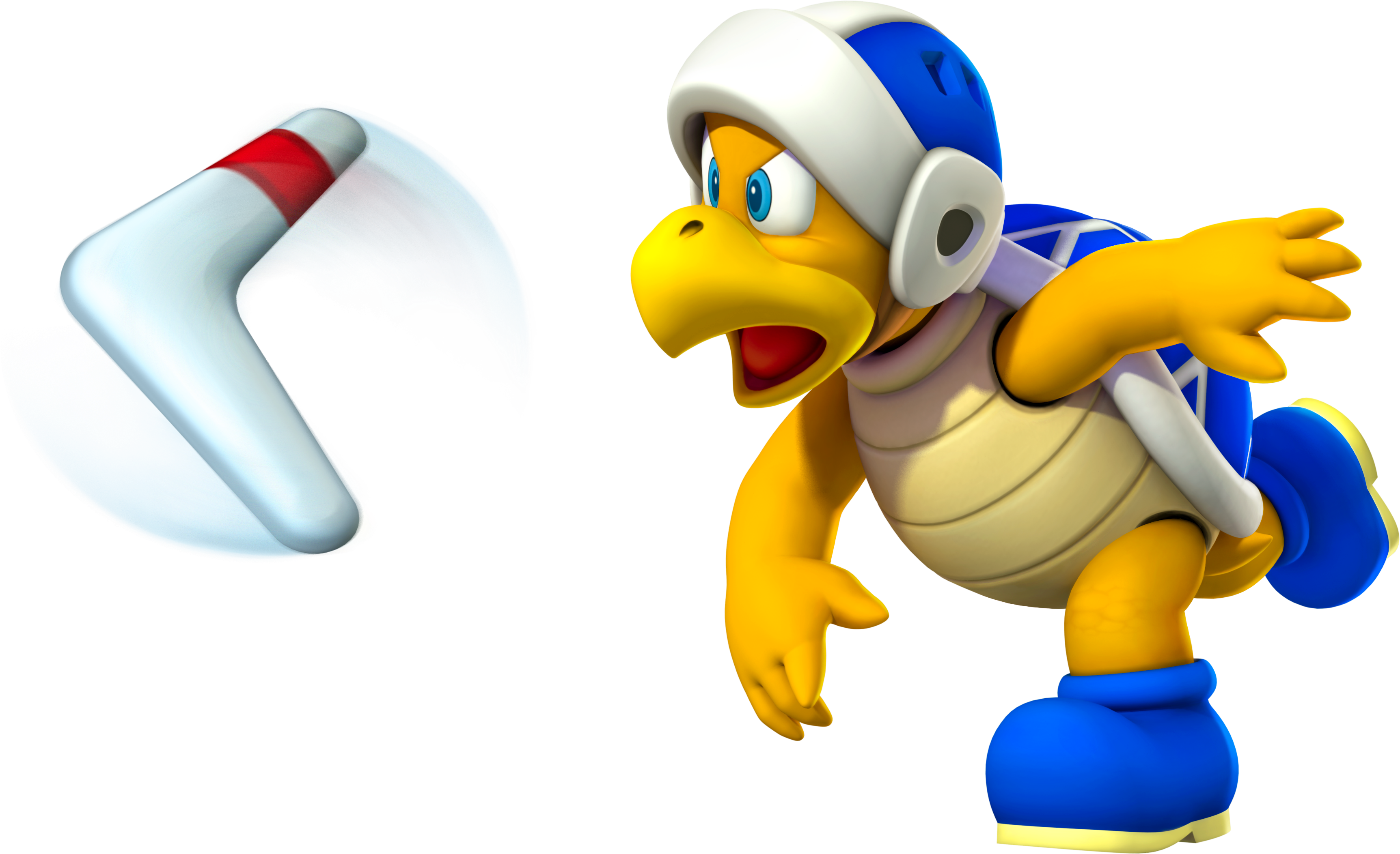 [20]added - Super Mario 3d World Boomerang Bros (3449x2106), Png Download
