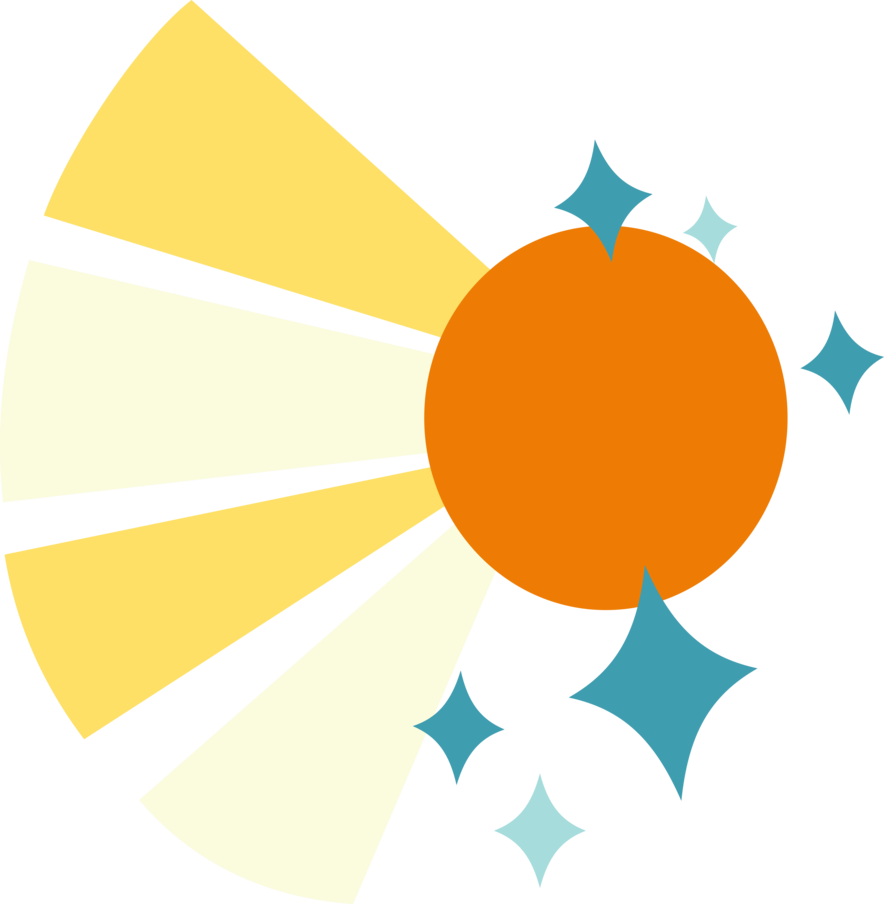 Sunburst Clipart Png Clipart Black And White Library - My Little Pony Sunburst Cutie Mark (884x904), Png Download