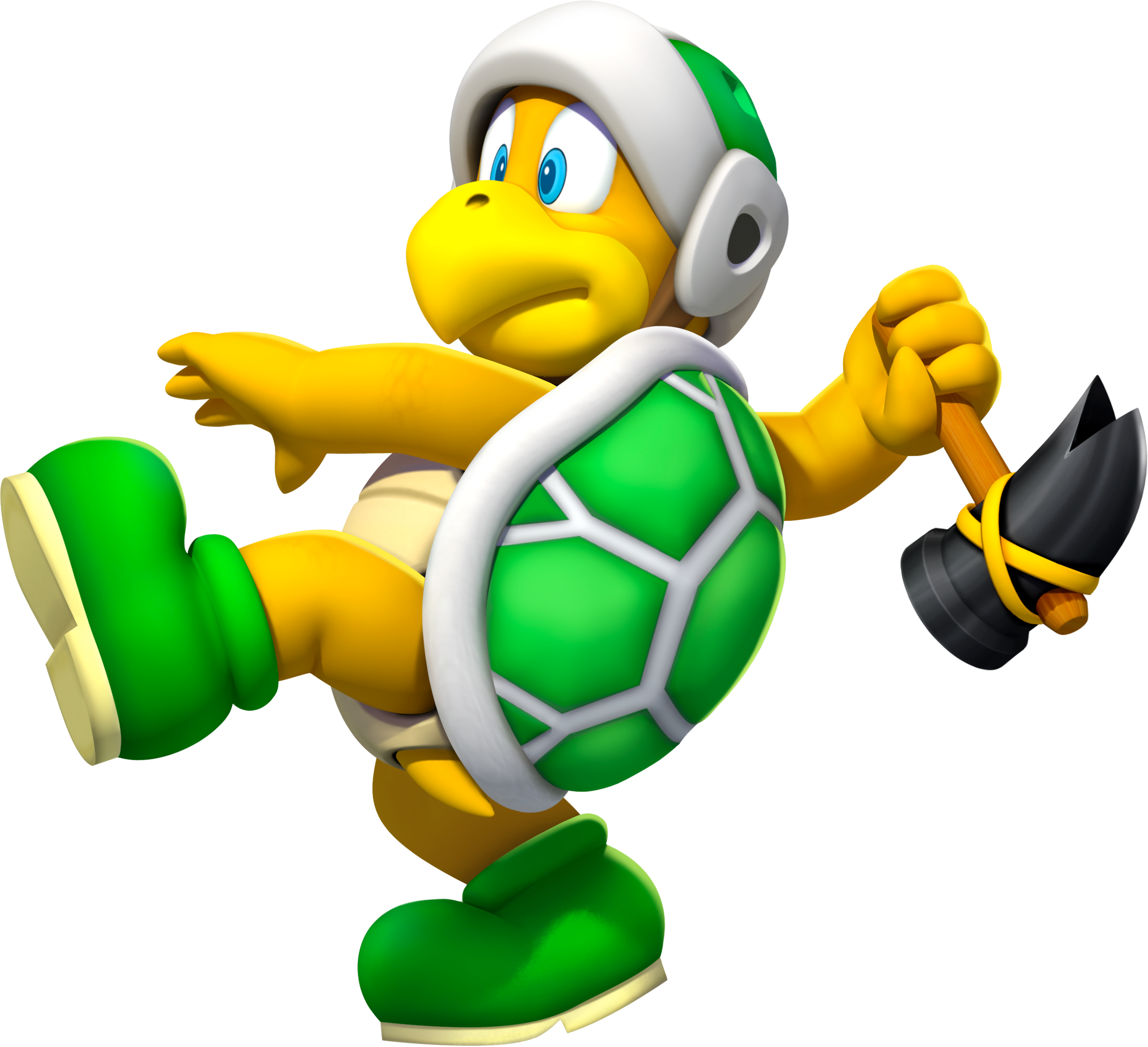 [19]added - Super Mario Hammer Bro (2568x2342), Png Download