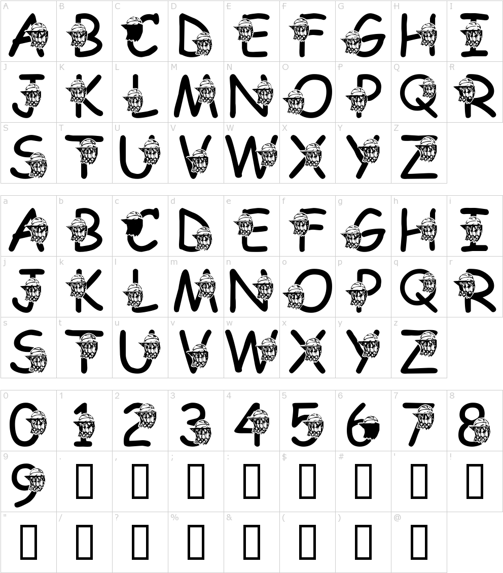 Font Characters - Font (1000x1150), Png Download
