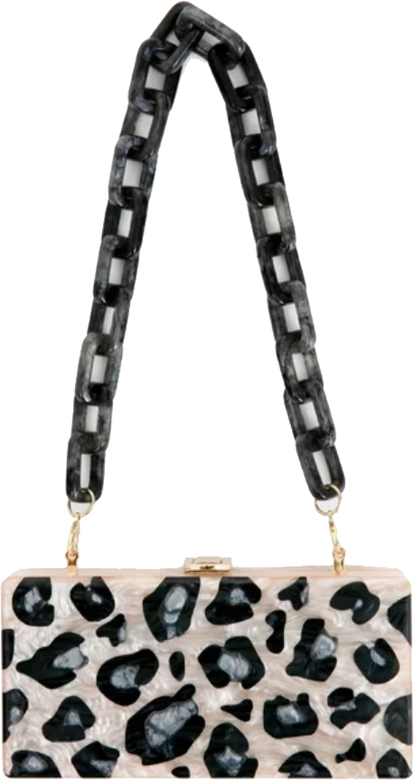 Leopard Purse (458x862), Png Download