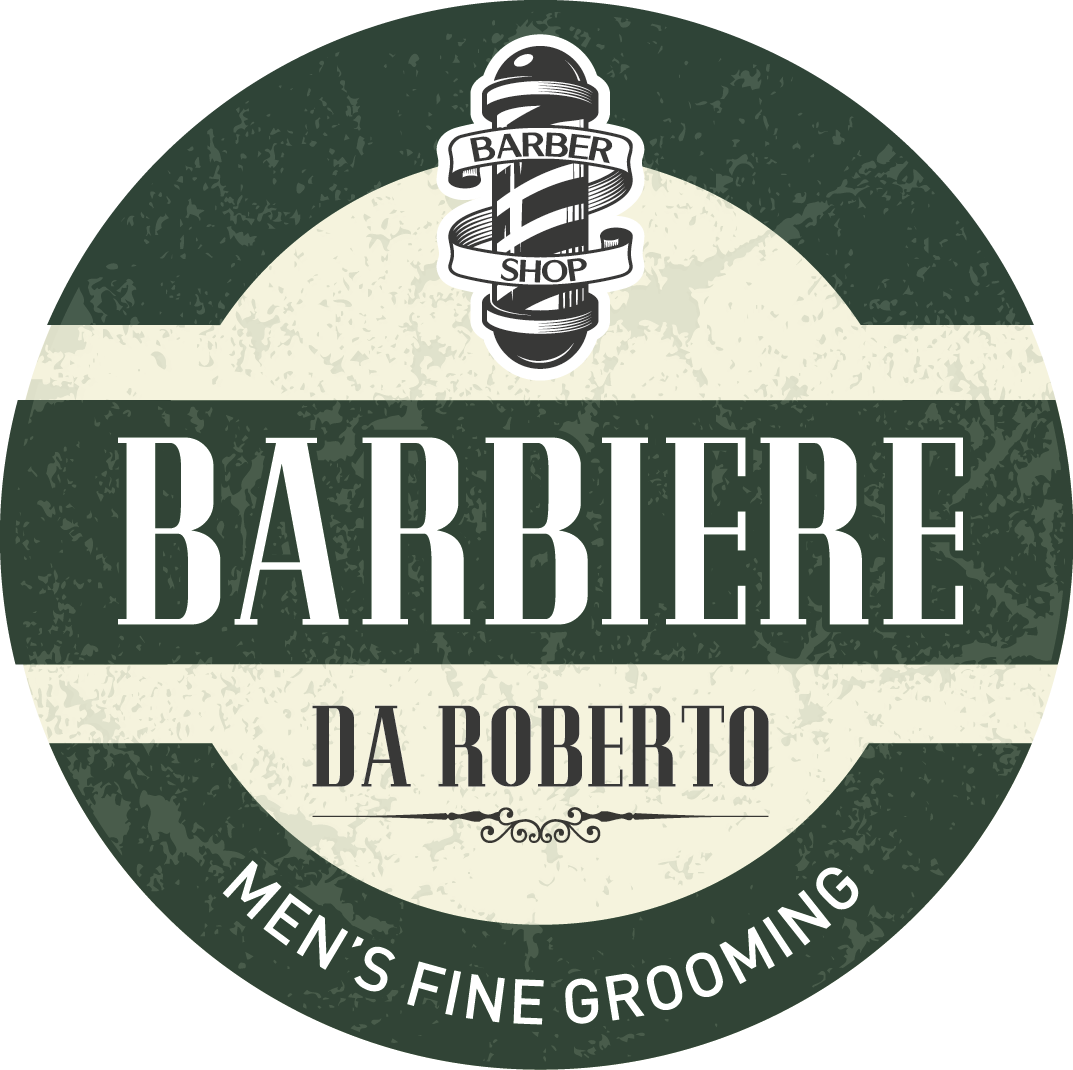 Barber Shop Logo - Label (1073x1070), Png Download