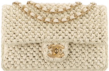 Download Flap Bag-sheet - Crochet Chanel Bag PNG Image with No Background -  