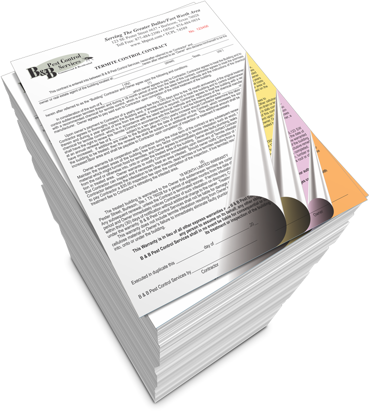 Ncr Carbonless Forms - Carbonless Copy Paper (400x400), Png Download