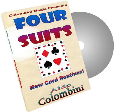 Four Suits By Wild-colombini Magic - Dvd (400x400), Png Download