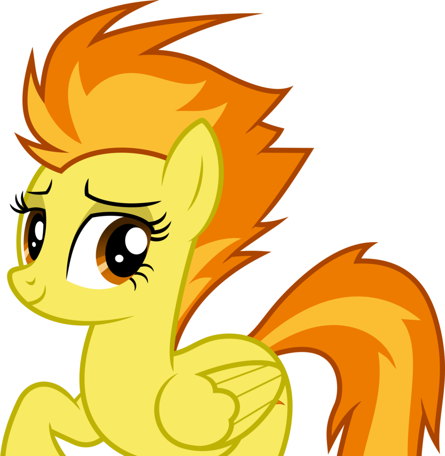Page Curl Clip Art - My Little Pony Spitfire (883x904), Png Download
