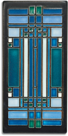 Skylight - Turquoise - Frank Lloyd Wright Tile Backsplash (480x480), Png Download