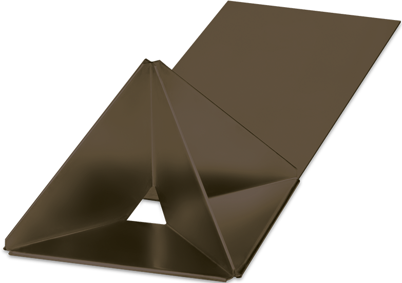 The Original Metal™ Is Installed Using Custom Length - Umbrella (783x552), Png Download